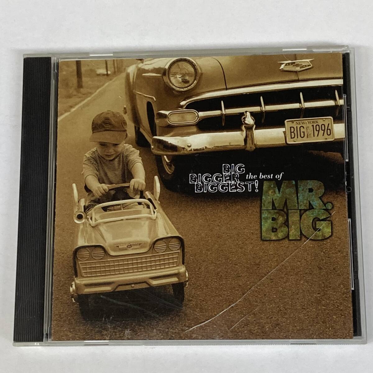 HR843 CD *MR. BIG* THE BEST OF MR. BIG *ケース割れあり拍卖