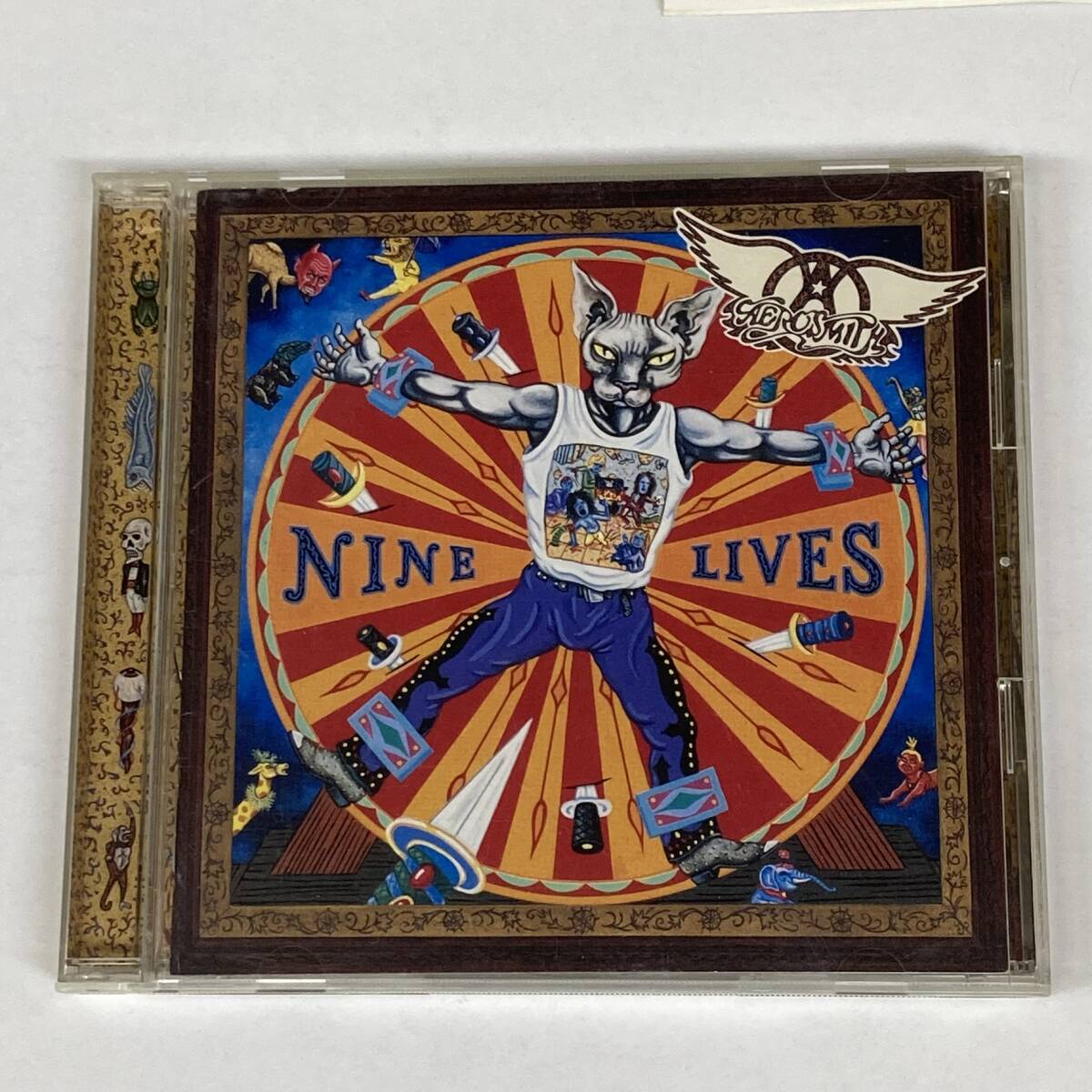 HR844 CD *AEROSMITH* NINE LIVES拍卖