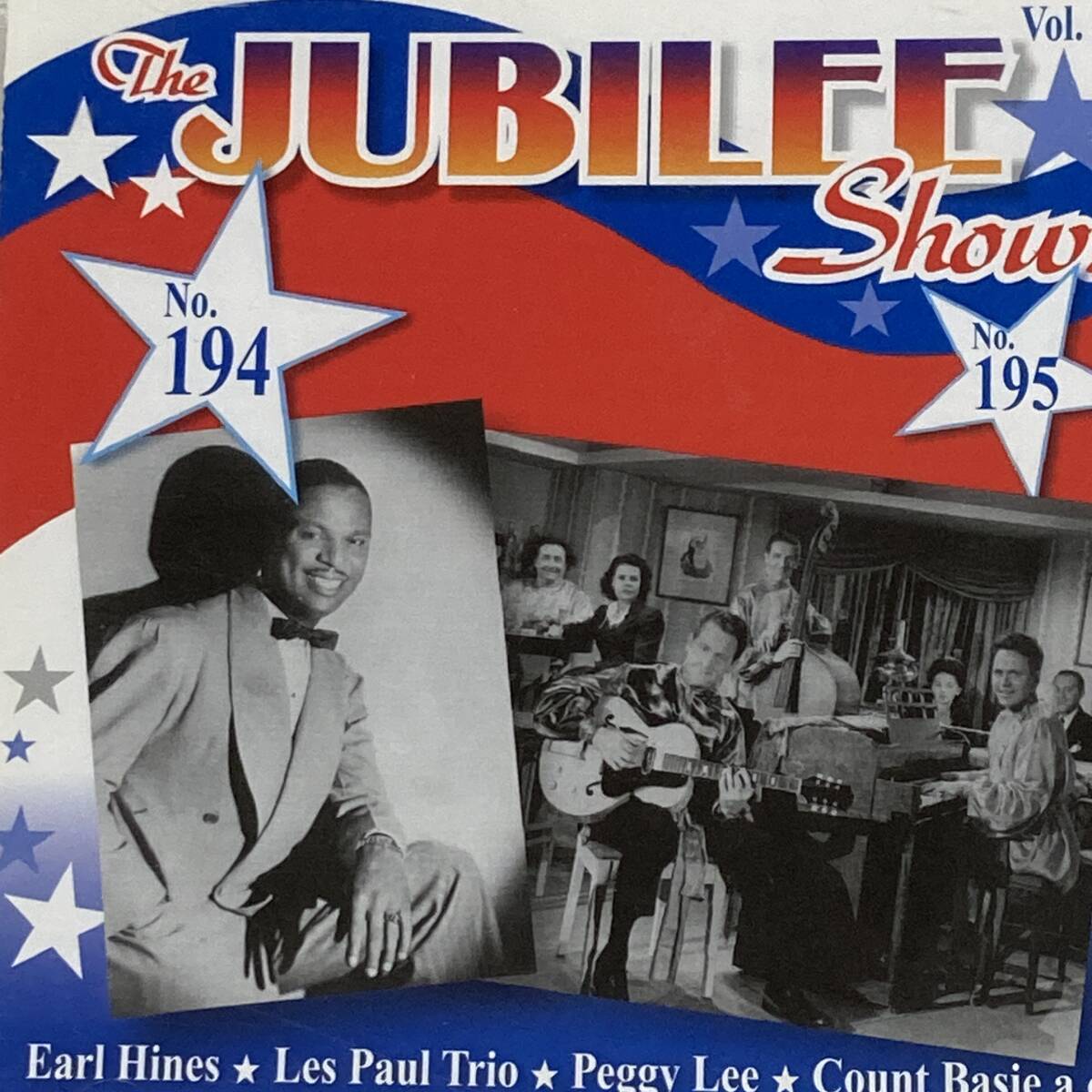 Jz022 CD *Earl Hines, Les Paul Trio*, Peggy Lee, Count Basie A.O.* ? The Jubilee Shows No. 194 And No. 195拍卖