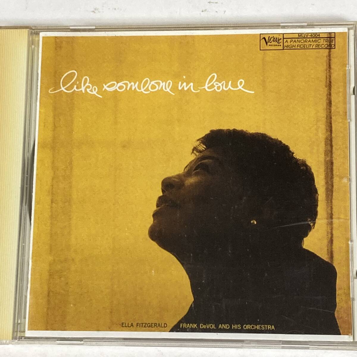 Jz047 CD *ELLA FITZGERALD* LIKE SOMEONE IN LOVE拍卖