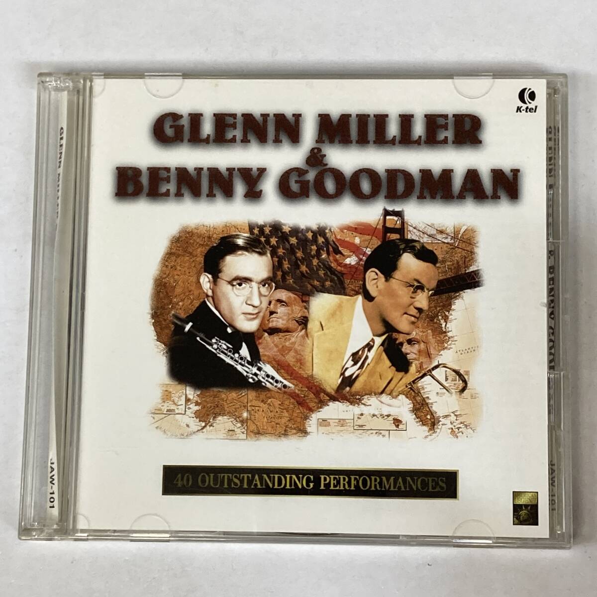 Jz358 CD *GLENN MILLER&BENNY GOODMAN* 40 OUTSTANDING PERFORMANCES拍卖