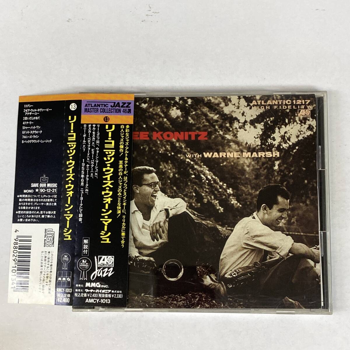 Jz418 CD *Lee Konitz* Lee Konitz With Warne Marsh 帯付拍卖