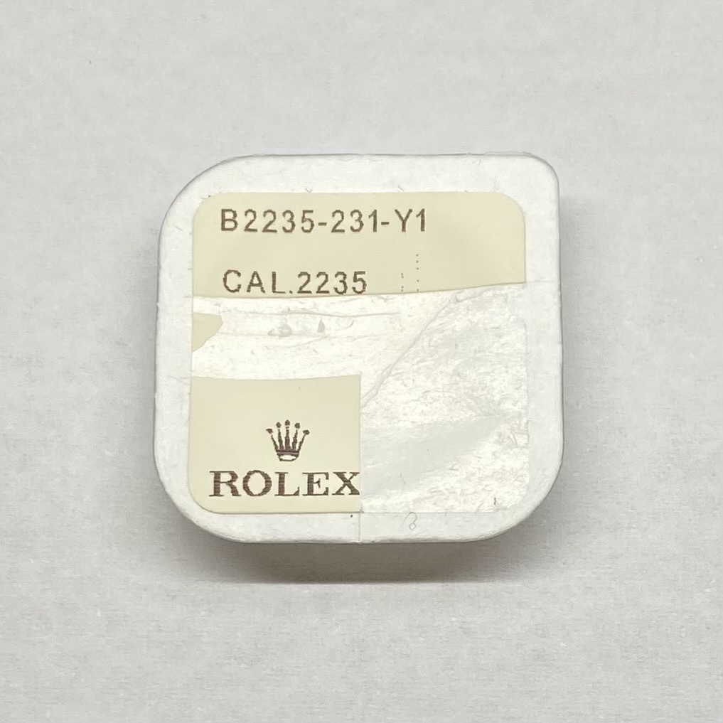 【未使用・純正部品】ROLEX ロレックス Cal.2235 231 裏押さえ / BY-0128拍卖
