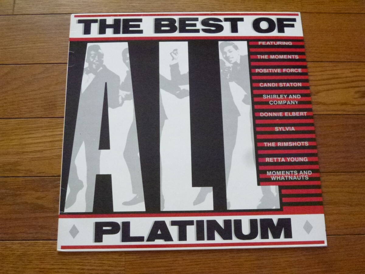 LP VARIOUS ARTISTS / THE BEST OF ALL PLATINUM / MOMENTS . CANDI STATON . SYLVIA 他拍卖