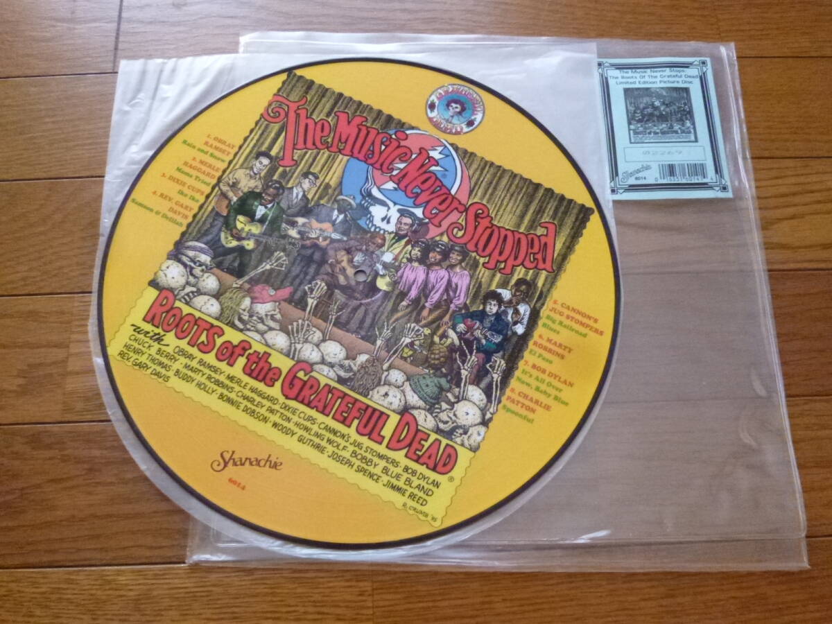 LP VARIOUS ARTISTS / ROOTS OF THE GRATEFUL DEAD / PICTURE DISC ピクチャー・ディスク 拍卖