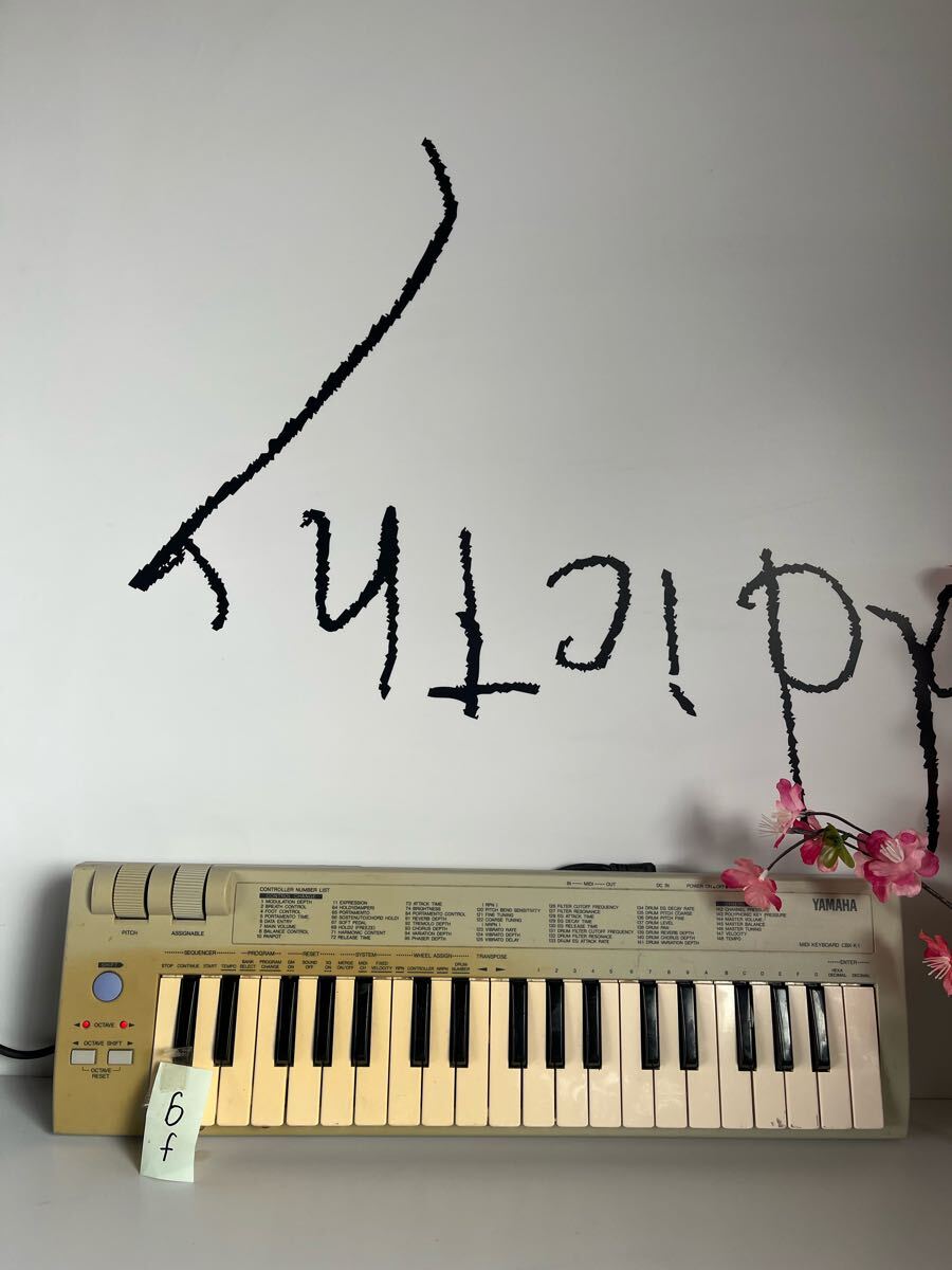6/f YAMAHA /CBX-K1/ MIDIキーボード 音源内蔵 シンセサイザー拍卖