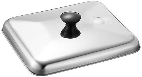 遠藤商事 業務用 角型親子鍋蓋 大 本体18-0ステンレス ツマミフェノール樹脂 日本製 AOY16001拍卖