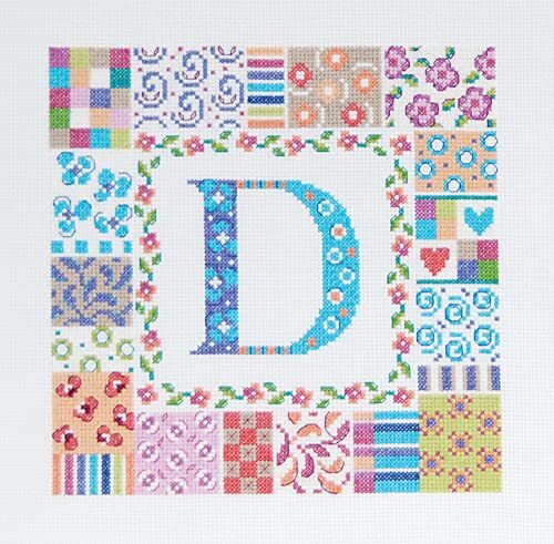 DMC ディーエムシー 刺しゅう クロスステッチ キット 横20cm×縦20cm 14カウント 55目 ALPHABET PATCH BK120拍卖