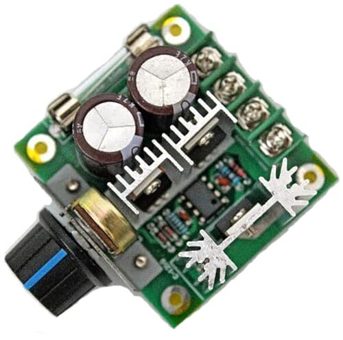 ZuoMei PWM 10A 400W DC モーター 速度 コントローラー モジュール (DC直流調速器×1)拍卖