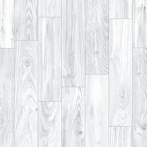 Dream Stickerフロアシート フローリング シール RSF-18 (100cm×200cm(1本) ホワイトウッド フローリング)拍卖
