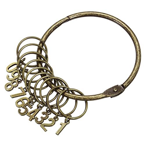 PATIKIL キーオーガナイザーキーホルダー キーマネジメントホルダー 数字キーリング付き オフィス ホテル用 1拍卖