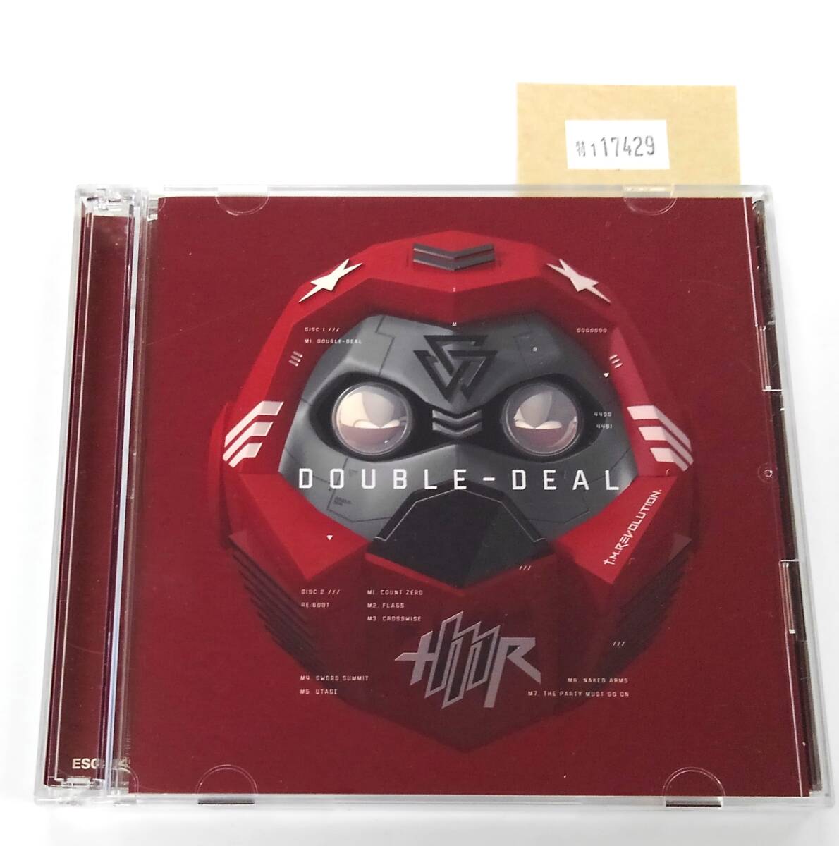 万1 17429 T.M.REVOLUTION. / DOUBLE-DEAL 【シングル2CD:ESCL-4490/1(完全生産限定盤A)】 戦国BASARA フォトカード ※ディスク固定不良拍卖