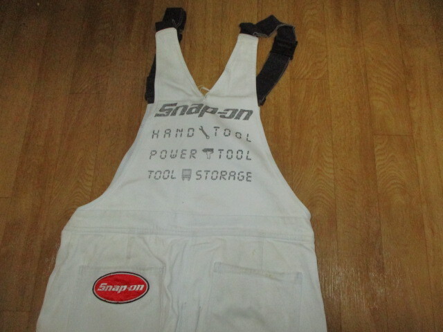 スナップオン サイズ不明(M相当) ビンテージ メンテナンスメカニックピット作業ツナギ・サロペット 中古拍卖
