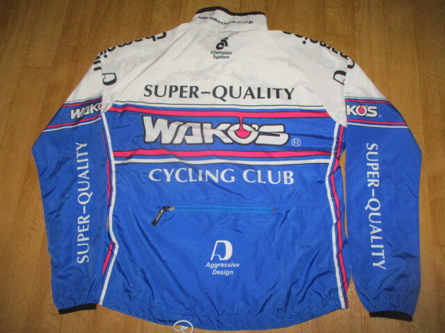 希少モデル ワコーズ4CR レーシング 薄手 サイクルジャケット・ジャージ サイズL 未使用 デッドストック パールイズミ拍卖