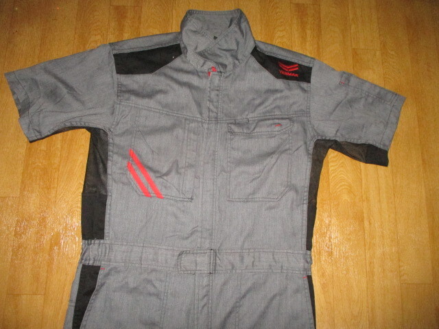 ヤンマー サイズL 限定モデル カーボン調 メカニック作業ツナギジャンプスーツ 極美中古 トラクター・耕運機・ジョンディア拍卖