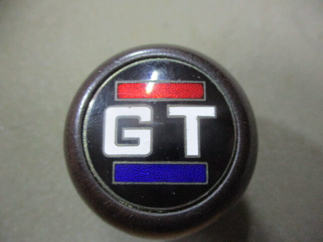 当時物 GTロゴ 8㎜ ウッド シフトノブ 旧車 極美中古 旧車・昭和 ホットロッド 高速有鉛・水中花拍卖