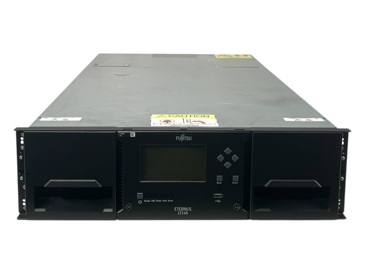 ☆LTO8付き・富士通 Fujitsu テープライブラリ・ETERNUS LT140/LTO8×2 テープドライブ 拍卖