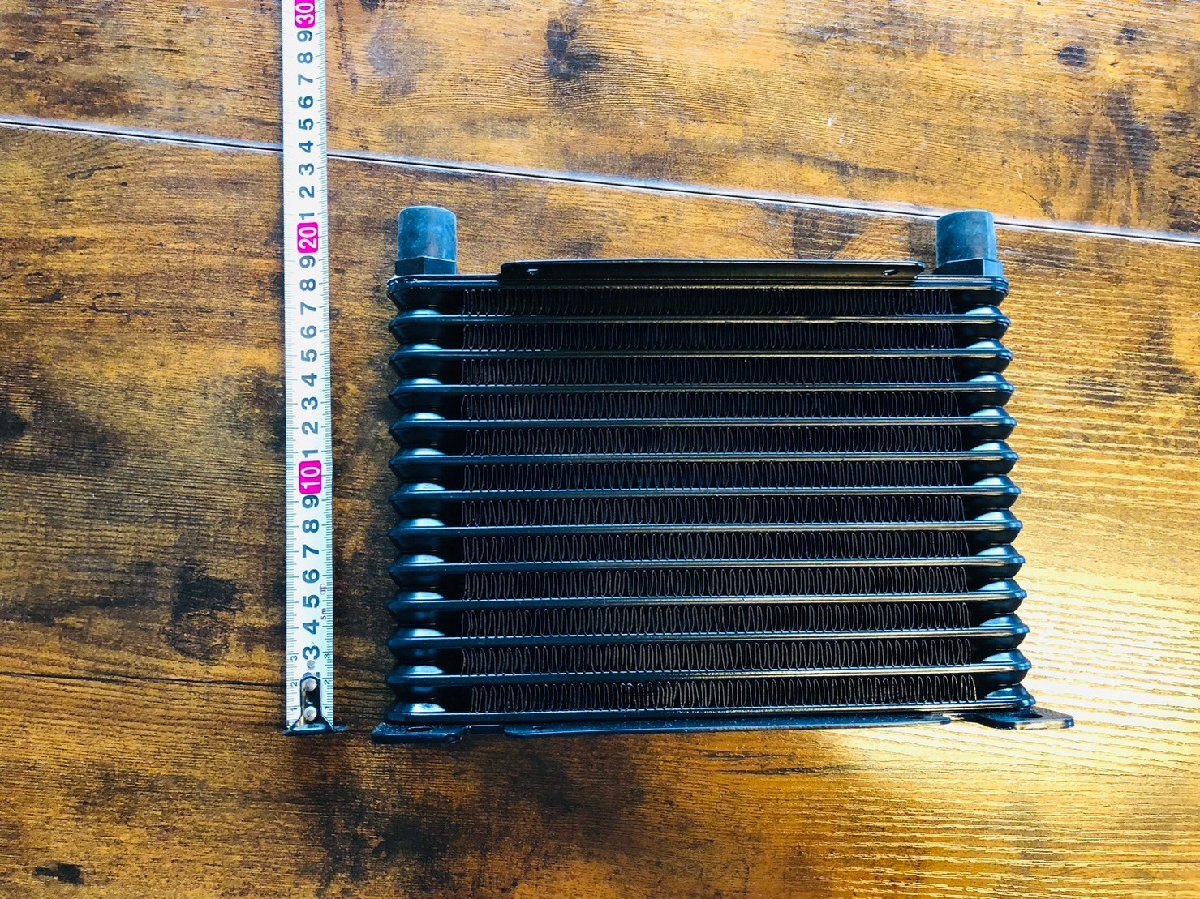 新品 汎用 AN10 オイルクーラー 13段 黒 コア単品拍卖