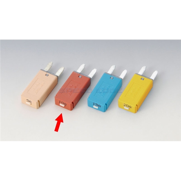 在庫あり KIJIMA キジマ 304-7080 ヒューズブレーカー ミニ平型 10A 1個拍卖