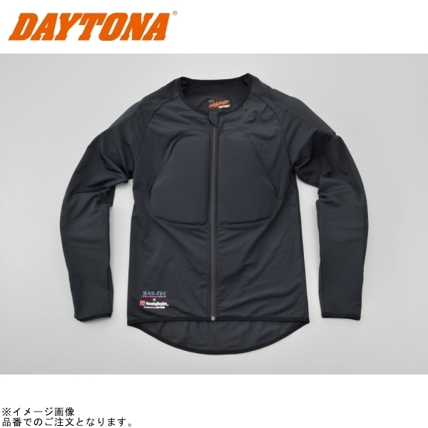在庫あり DAYTONA デイトナ 18802 HBP-019 ストレッチインナープロテクター カラー:ブラック サイズ:L拍卖