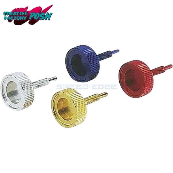 在庫あり CF POSH CFポッシュ 270320 KEIHIN PC20 キャブレター用 アイドルアジャスター ブルー拍卖