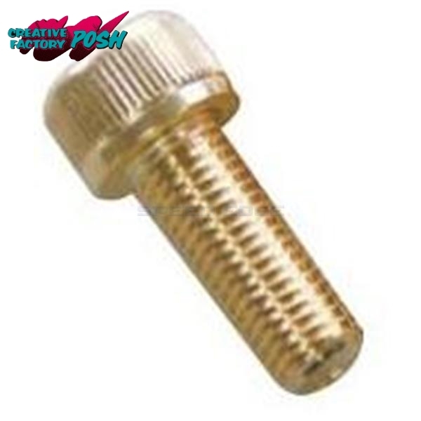 在庫あり CF POSH CFポッシュ 811640-030 ステンレスキャップボルト 24Kメッキ M6x30(2個入)拍卖