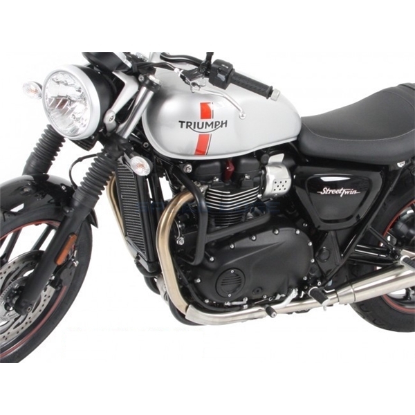 在庫あり ヘプコ&ベッカー 5017543 00 02 エンジンガード クローム Street Twin 16-20/Bonneville T120 16-20拍卖