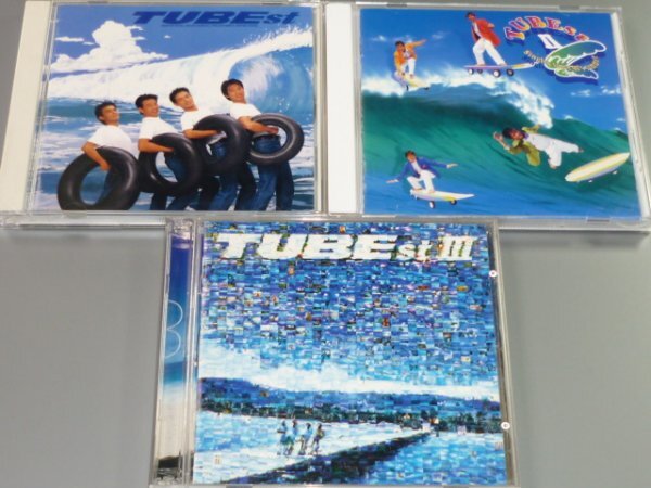 CD TUBE TUBEST I・II・III ベスト盤 3枚セット チューブ拍卖