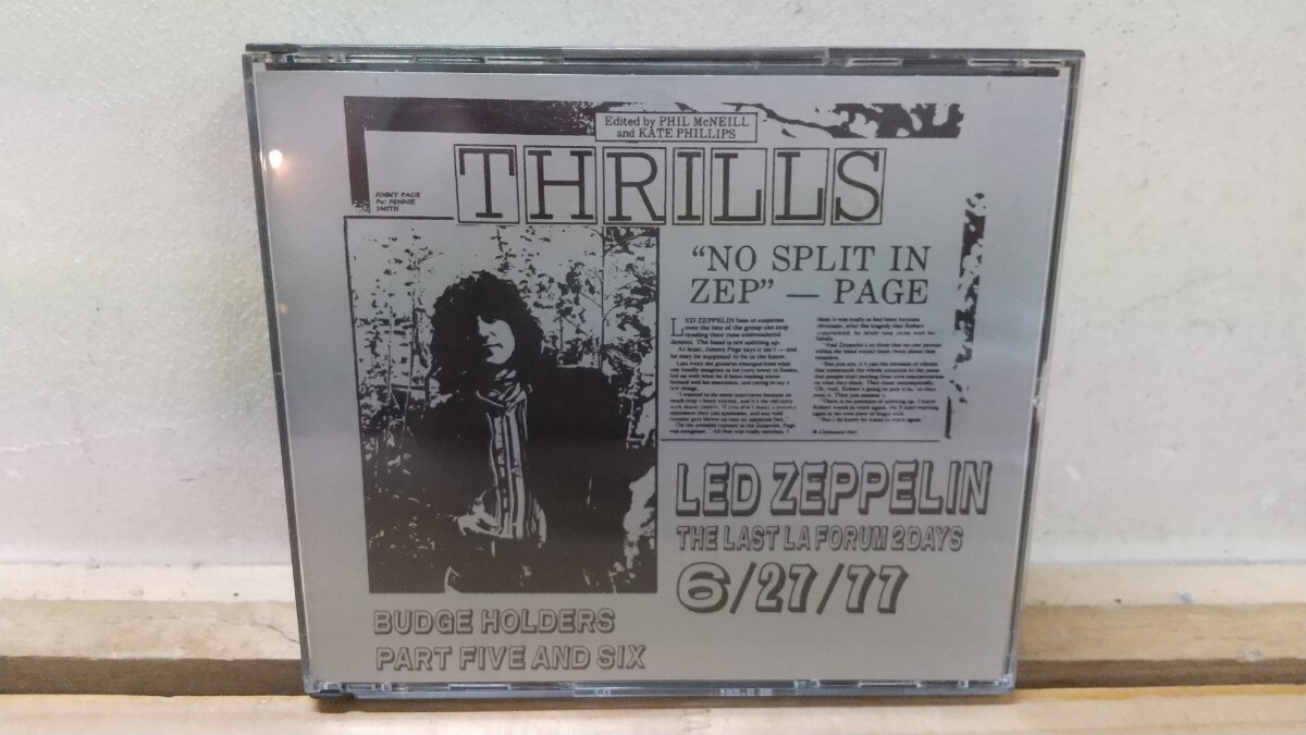 J41A◆『レッドツェッペリン LedZeppelin / The Last La Forum 2Days 1977年6月25日&27日 イタリア盤2CD 1992年』250821拍卖