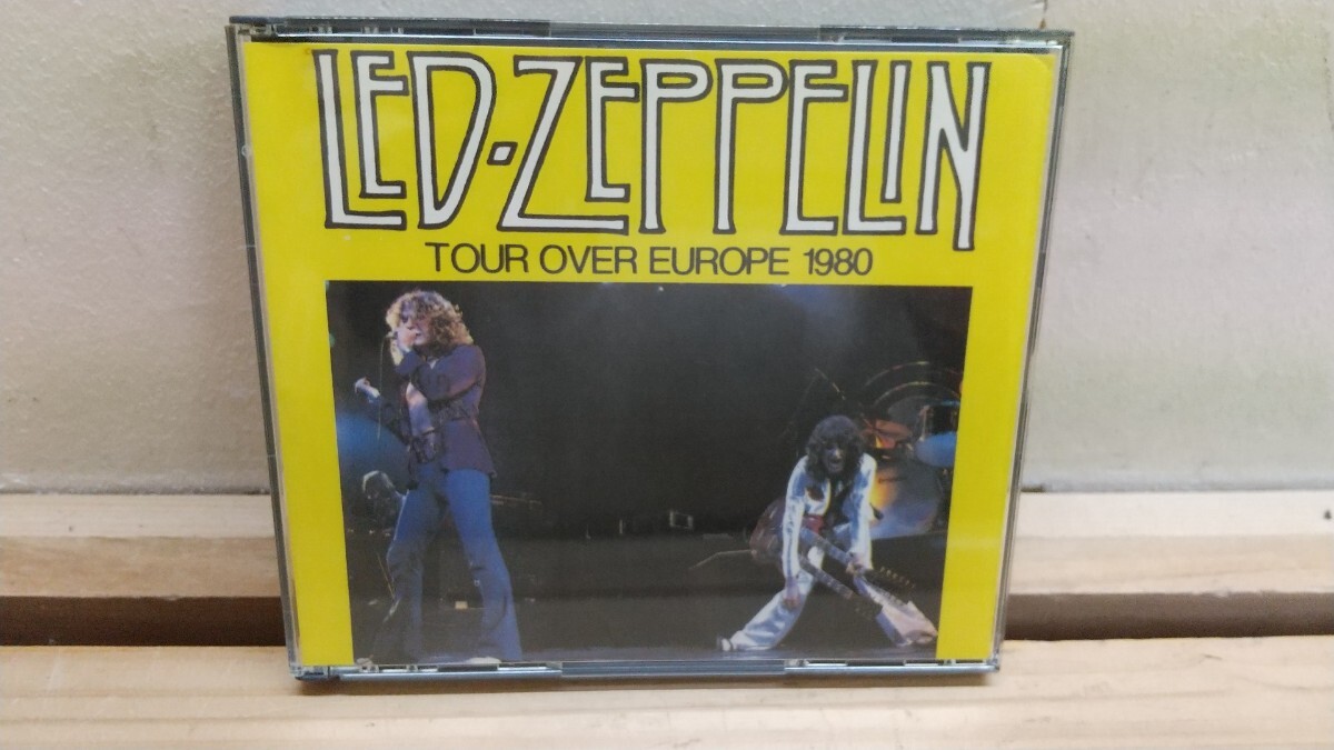 L1D◆『レッドツェッペリンLedZeppelin 2CD ツアーオーバーヨーロッパ 1980 チューリッヒLIVE収録 スクラッチシールドフィルム付き』250827拍卖