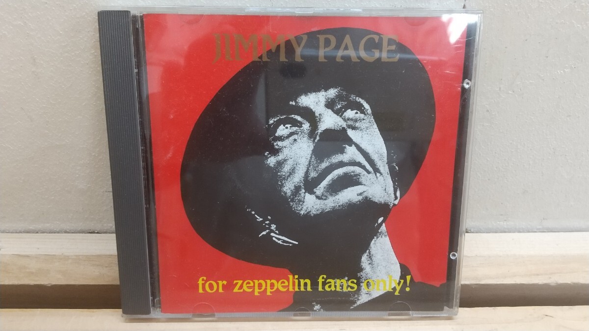 L1B◆『ジミーペイジ フォーツェッペリン ファンズ オンリー!1988年ニューヨークLIVE収録 イタリア盤CD 』250827拍卖