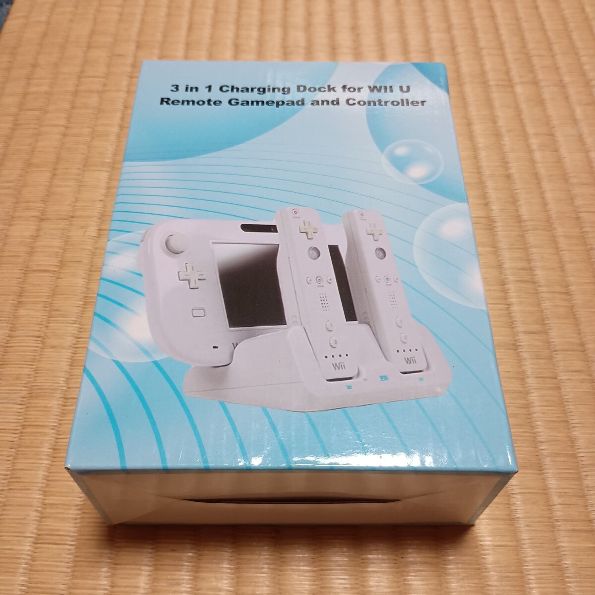 WIIU ゲームパッド充電ポート ブラック 未開封拍卖