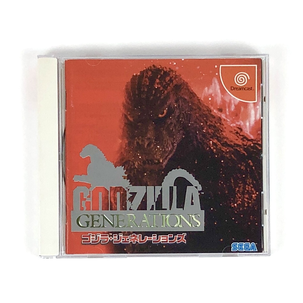 【送料無料】 セガ ドリームキャスト ゴジラ ジェネレーションズ 箱説・ハガキ付き 動作確認済み Sega Dreamcast Godzilla Genarations CIB拍卖
