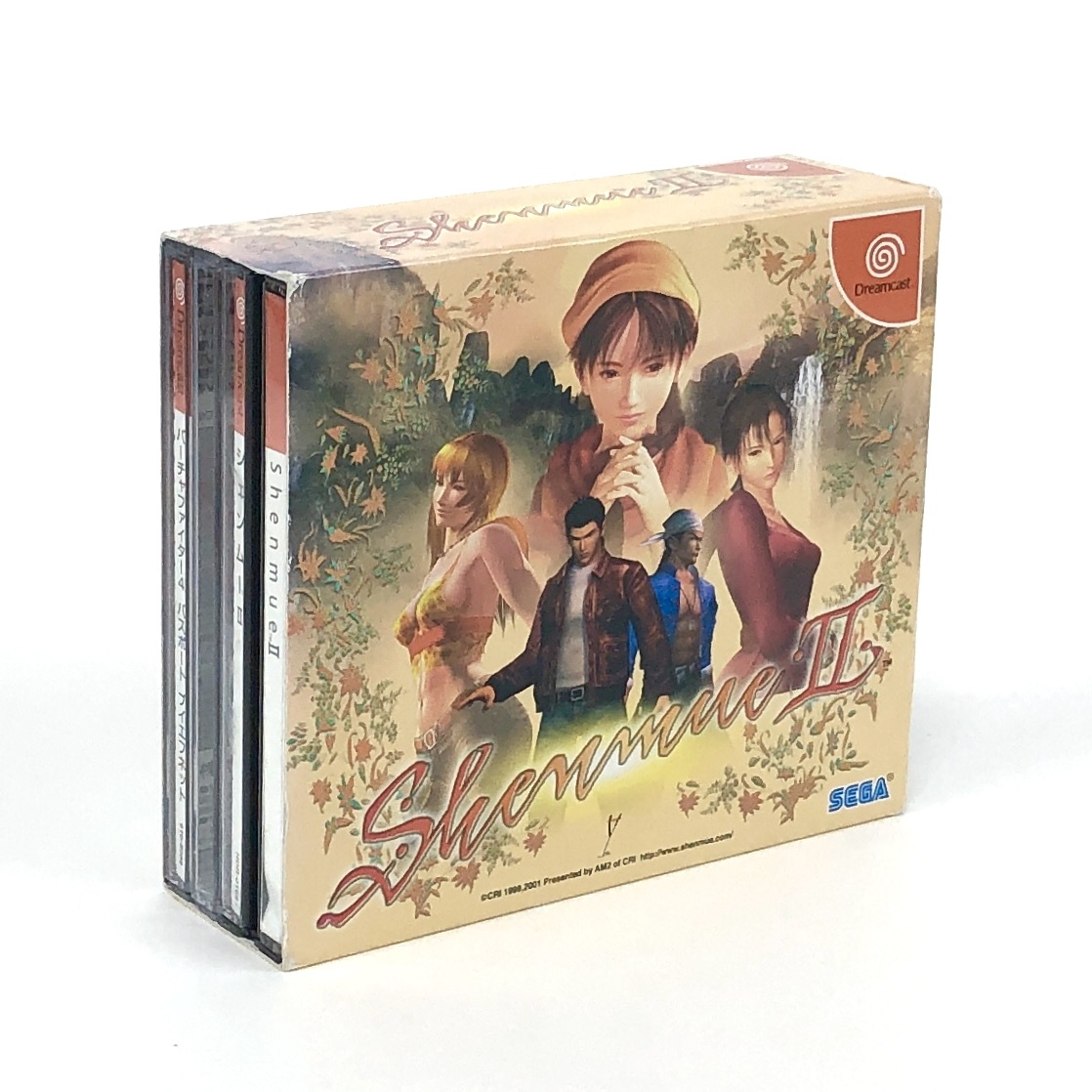 【送料無料】 セガ ドリームキャスト シェンムー2 初回限定版 帯・ハガキ付き 動作確認済み Sega Dreamcast Shenmue Ⅱ Limited Edition拍卖
