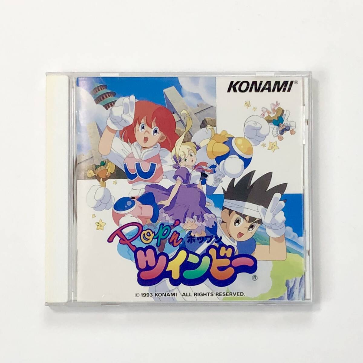 【送料無料】 ゲーム音楽CD ポップンツインビー 痛みあり コナミ 矩形波倶楽部 Pop'n TwinBee Soundtrack CD Konami Kukeiha Club拍卖