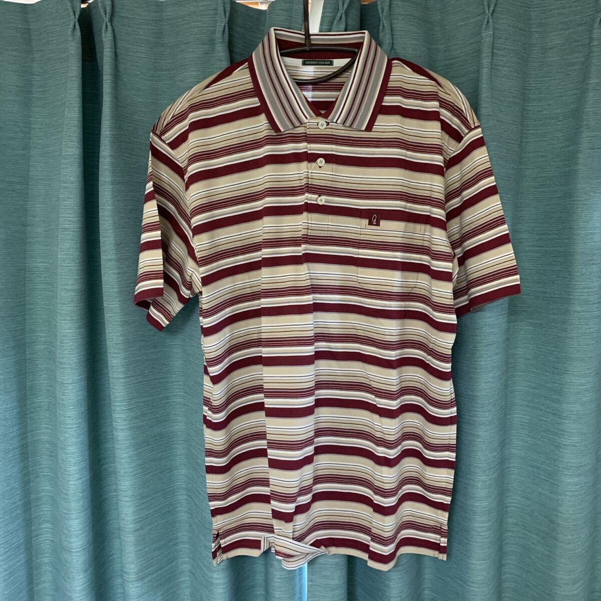 メンズ グリーンクラブ ゴルフ 半袖ポロシャツ サイズLL拍卖