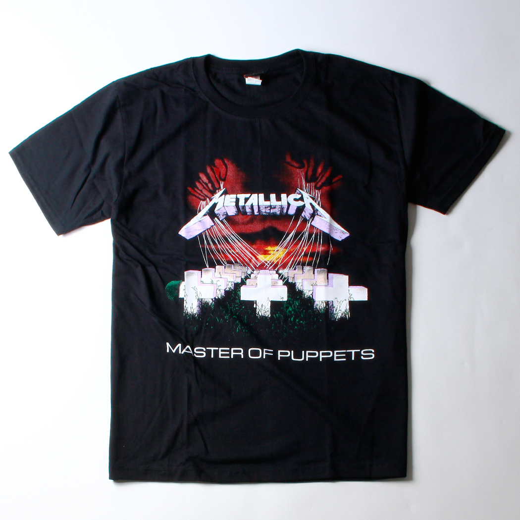 ロック Tシャツ Metallica メタリカ MASTER OF PUPPETS バンドTシャツ 未使用品 バンT拍卖