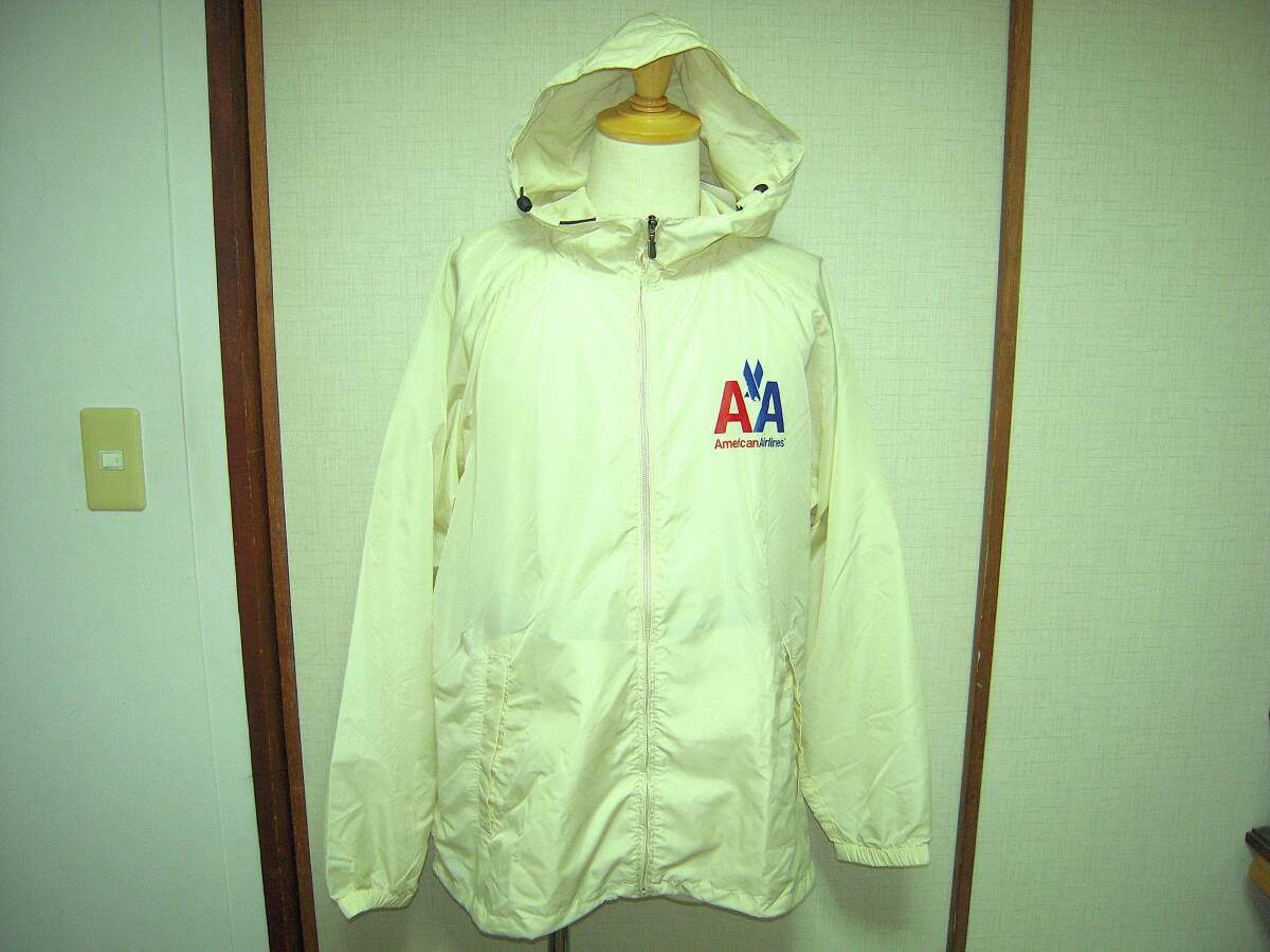 American Airlines アメリカン航空 新品 未使用 ポケッタブル パーカー ウィンドブレーカー ユニクロ/アメリカン航空コラボ XL拍卖