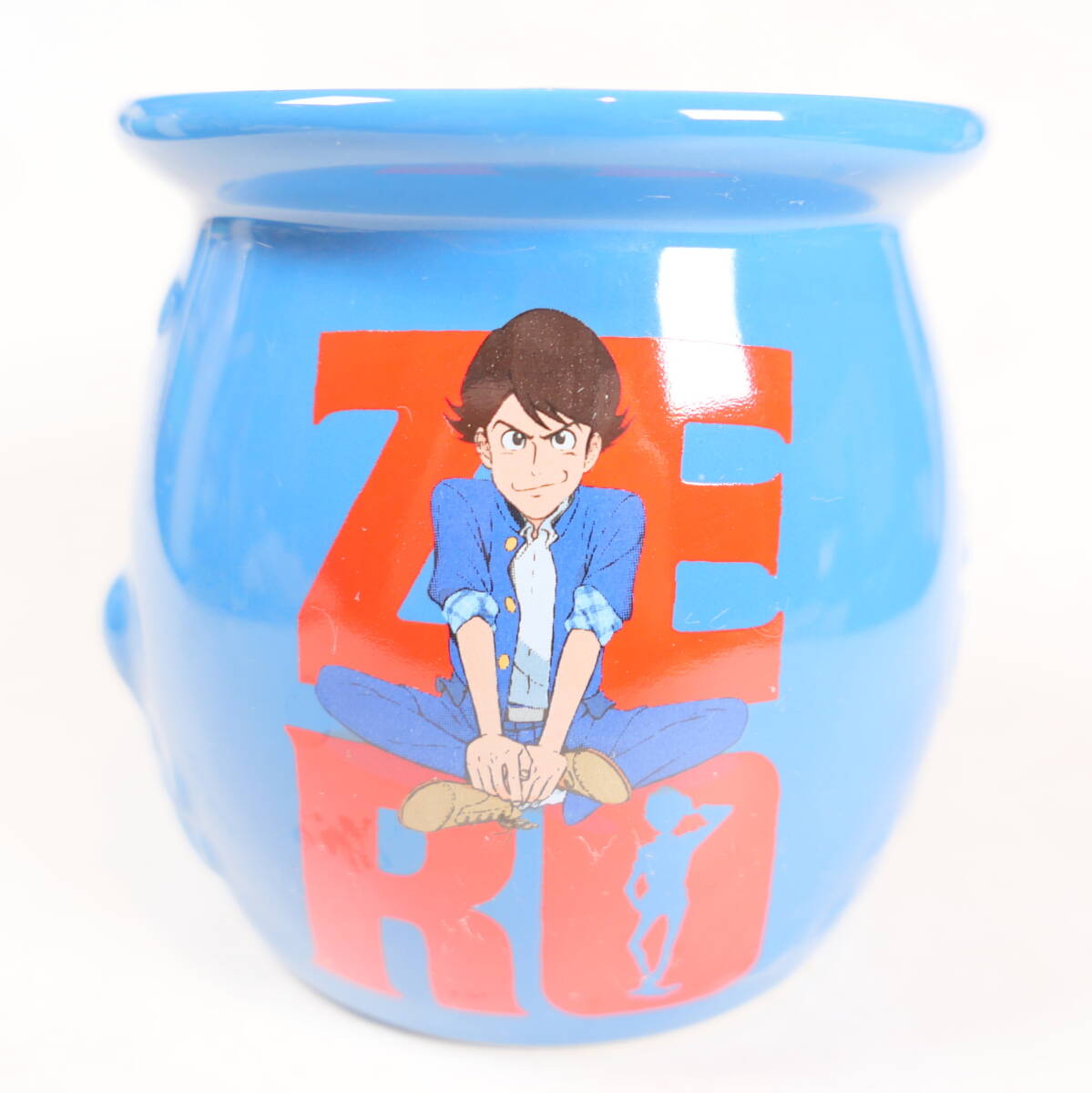 ★ZERO ルパン三世 淡路屋 明石名物 ひっぱりだこ 容器 平成10年4月5日 明石海峡大橋開通記念 高さ10cm拍卖