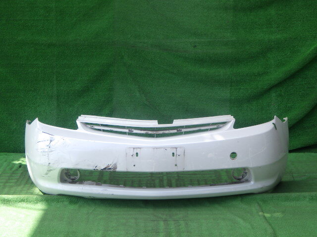 NHW20 プリウス 純正フロントバンパー トヨタPRIUS 白 パール 52119-47050拍卖