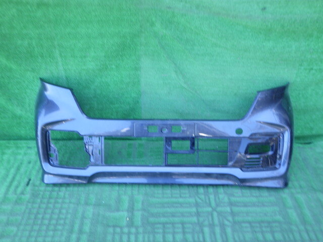 JF3 JF4 前期 N BOX カスタム 純正フロントバンパー 左ロアグリル付 NBOX エヌ ボックス グレー 71101-TTA-J000拍卖