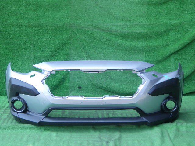 GUD GUE クロストレック 純正フロントバンパー 左 右 フォグカバー付 シルバー 57704FN200拍卖