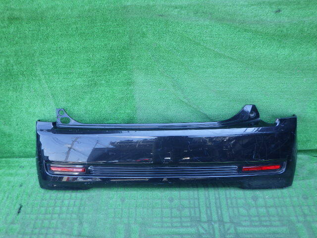 L175S L185S ムーブカスタム 純正リアバンパー 反射板 リフレクター付 リヤバンパー ムーブ 黒 52159-B2290拍卖