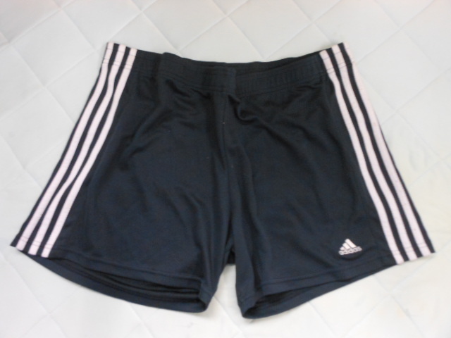 ◆アディダス adidas 紺x白 パンツ 難あり拍卖