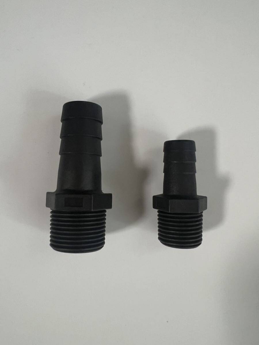 ■岩崎製作所 樹脂(PA)製 ホースニップル サイズ 20A ビクターカップ (雄ネジタケノコ) ボールバルブ拍卖