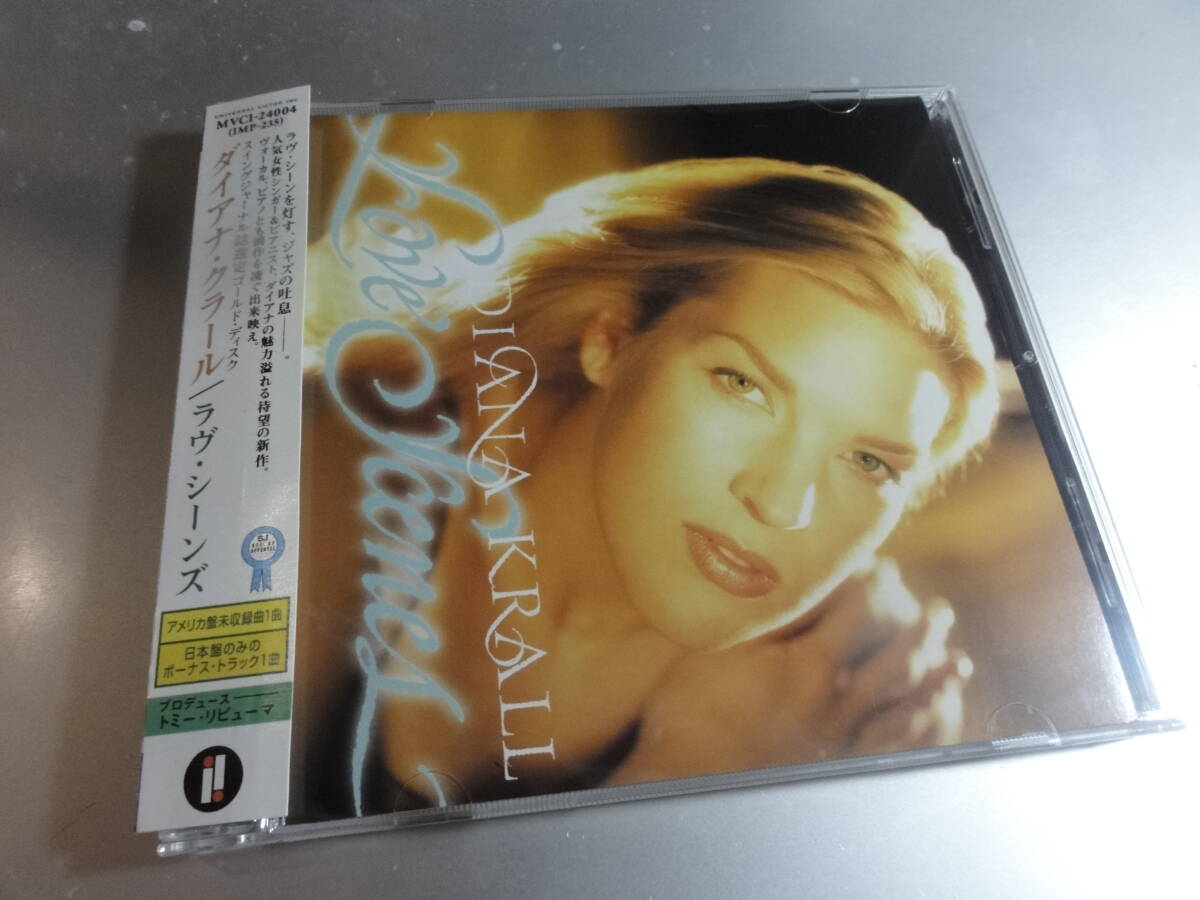 DIANA KRALL ダイアナ・クラール LOVE SCENES 帯付き国内盤拍卖