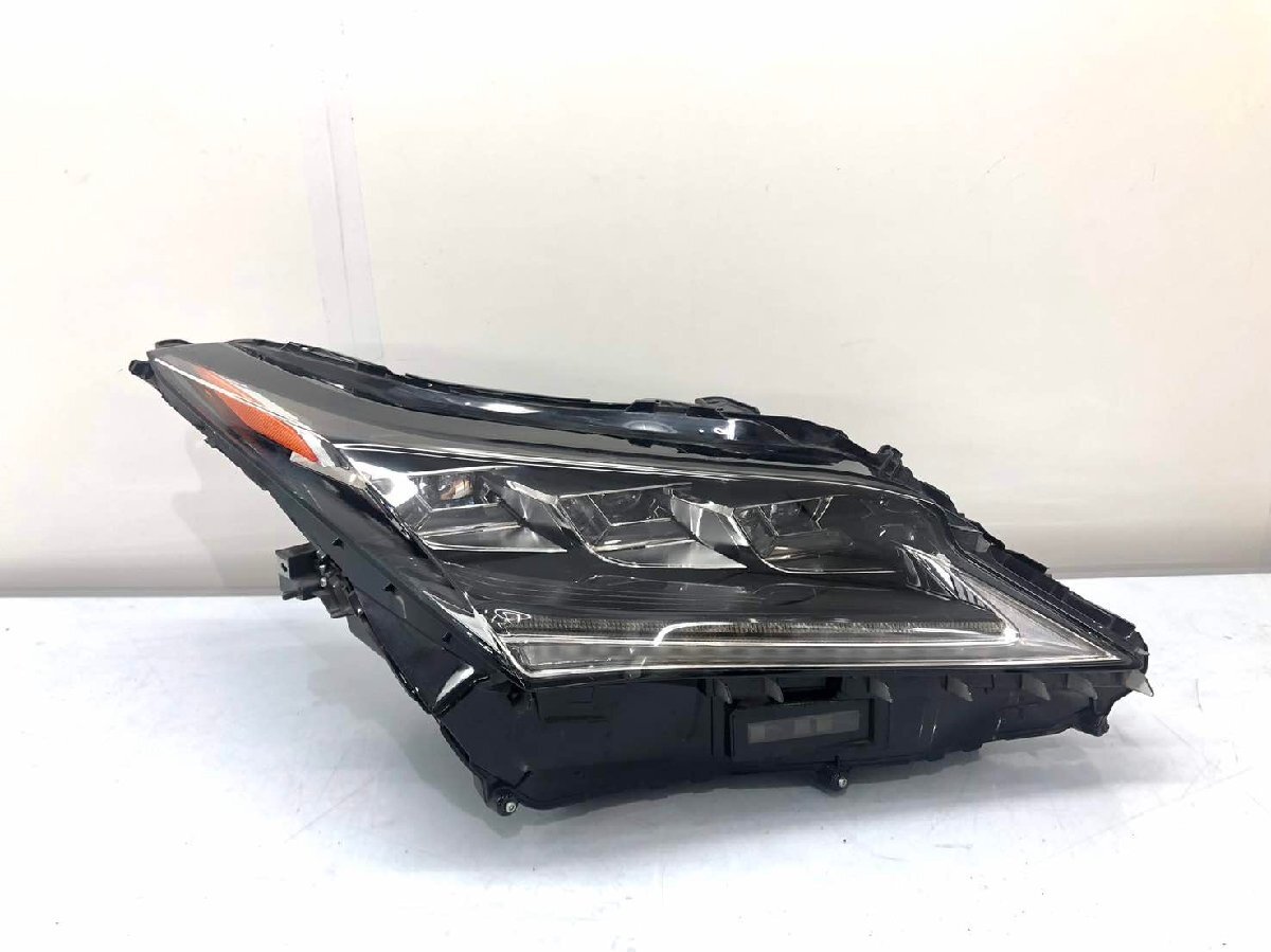 ♪小傷♪レクサス RX AGL20W/GYL20W 前期 純正 ヘッドランプ 右 LED 3眼 81145-48D50 KOITO48-170 刻印L2(Z28-89m)拍卖