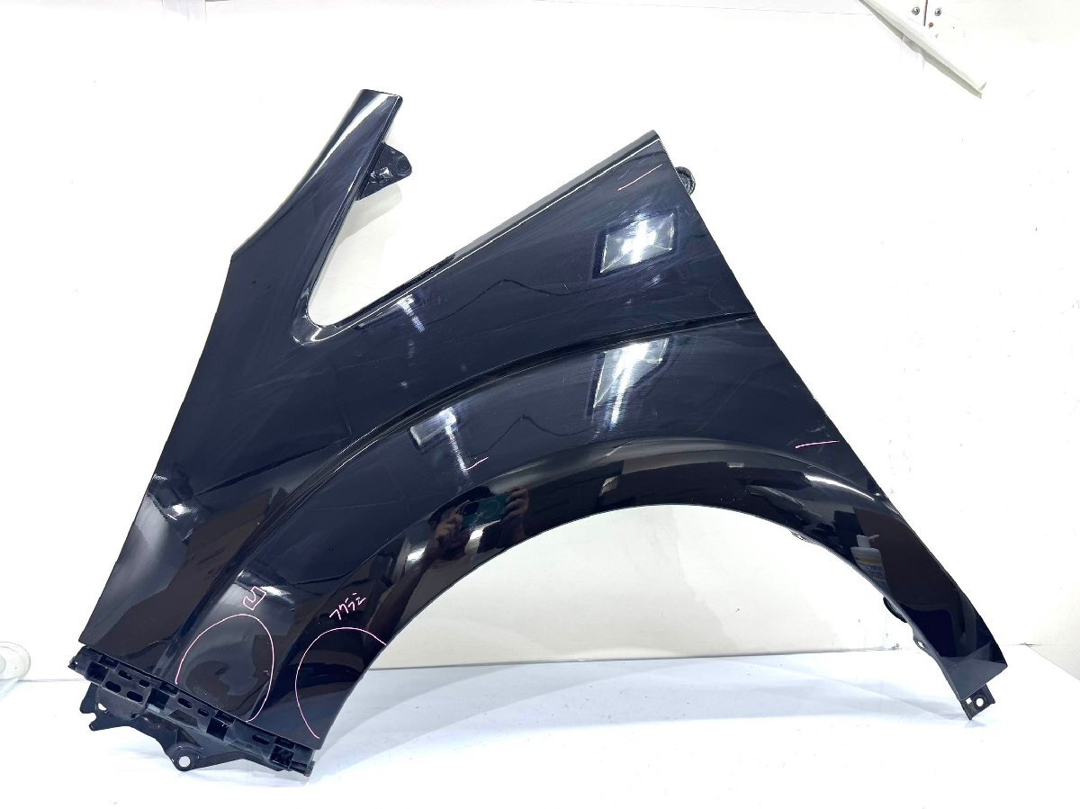 ホンダ ステップワゴン スパーダ RP1/2/3/4/5 後期 純正 左 フェンダー 黒メタ (FL18-84)拍卖