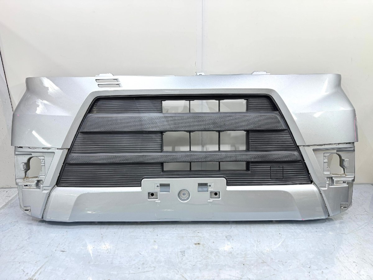 ハイゼットカーゴ S321V/S331V 後期 純正フロントバンパー シルバー 52119-B5210 (C4-58)拍卖
