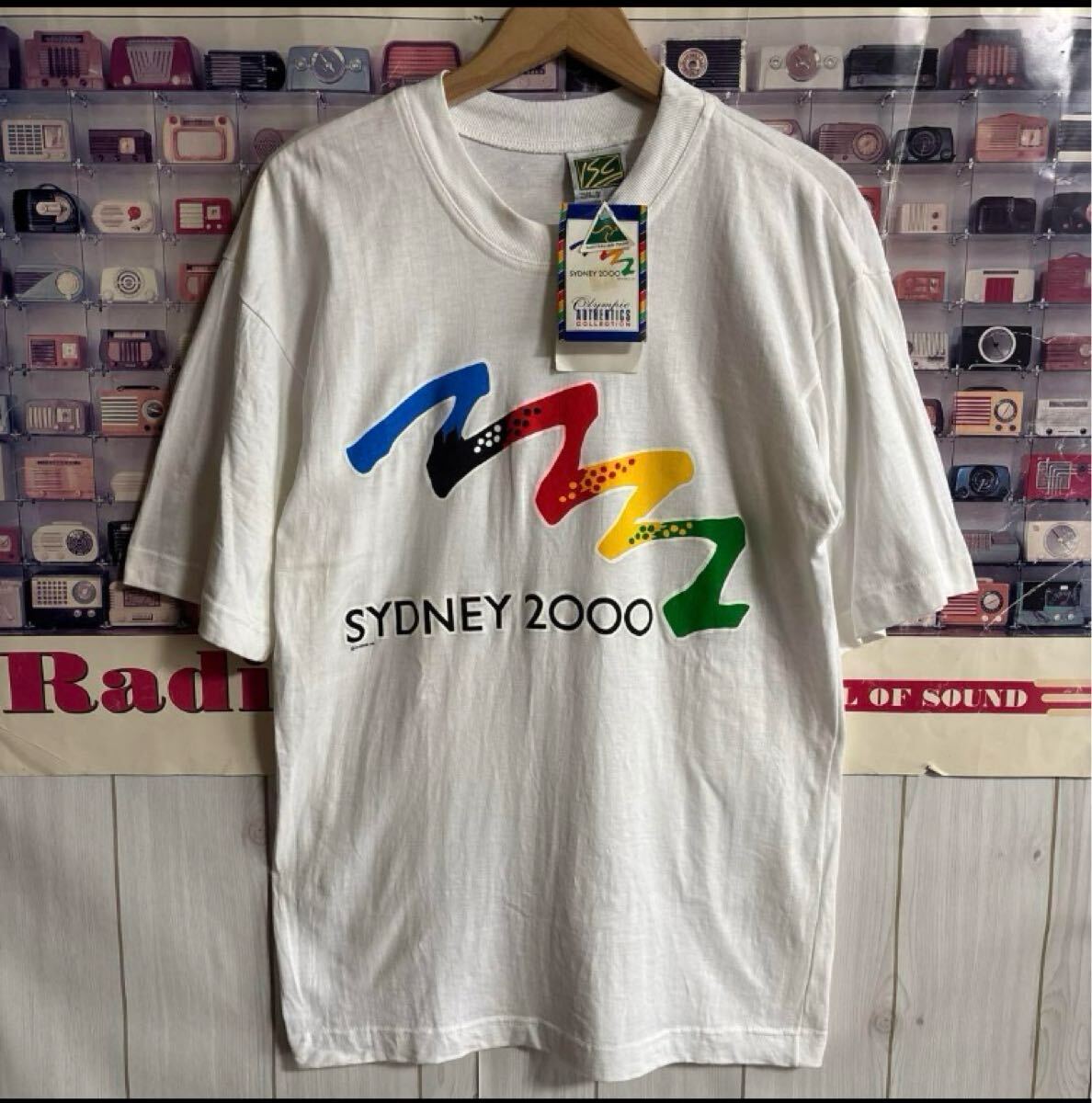 希少00sオーストラリア製シドニーオリンピック2000ヴィンテージTシャツ五輪 オールSYDNEY OLYMPIC拍卖